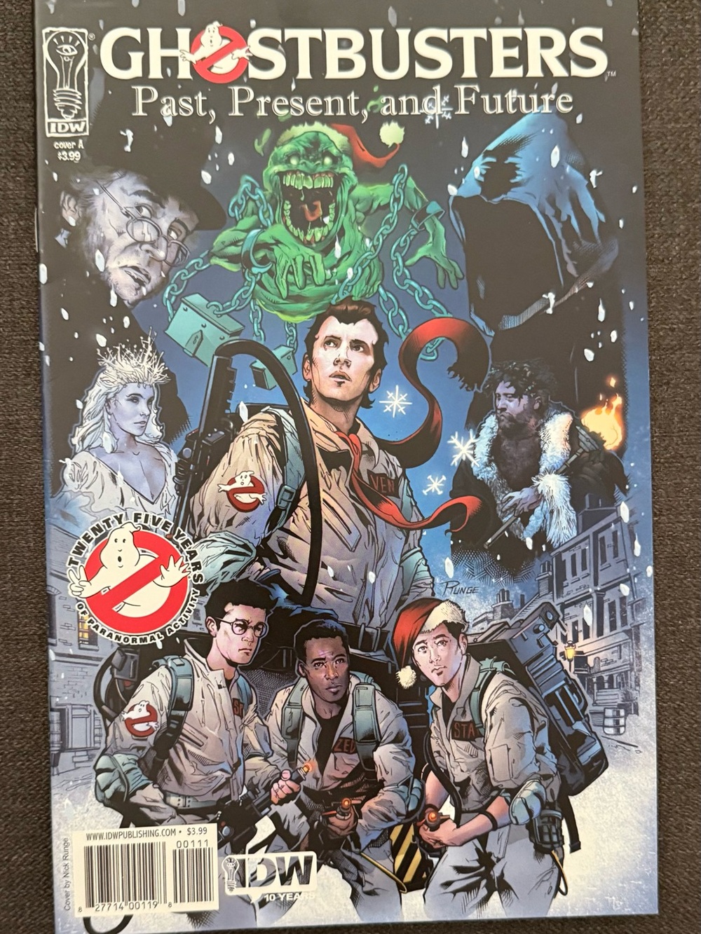 Ghostbusters Past Present Future #1 (2009) Nick Runge Cover NM [IDW]